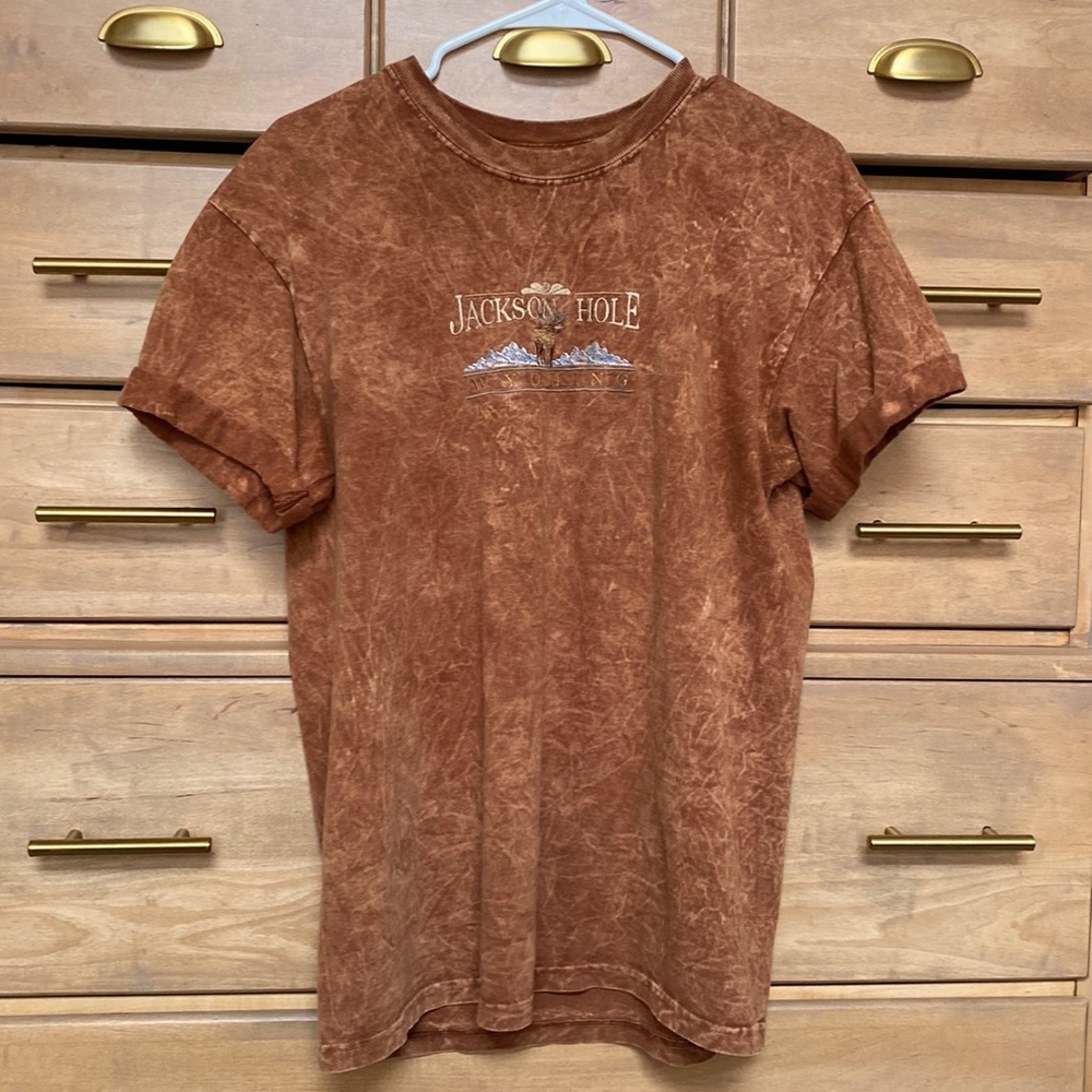 Jackson Hole Embroidered T-Shirt